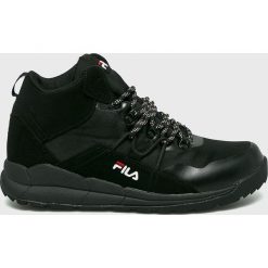 Fila - Buty Delta Mid. Czarne buty sportowe na co dzień męskie Fila, z gumy, bez zapięcia. W wyprzedaży za 279.90 zł.