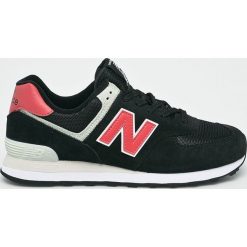 New Balance - Buty. Czarne buty sportowe na co dzień męskie New Balance, z gumy, bez zapięcia. W wyprzedaży za 269.90 zł.