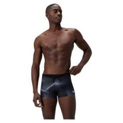 Kąpielówki męskie spodenki kąpielowe Speedo Valmilton. Czarne kąpielówki męskie Speedo, l, bez wzorów, do pływania. Za 201.98 zł.