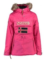 Geographical Norway Parka "Boomera" w kolorze różowym rozmiar: S. Różowe parki damskie Geographical Norway, s, bez wzorów, z futra. Za 197.63 zł.