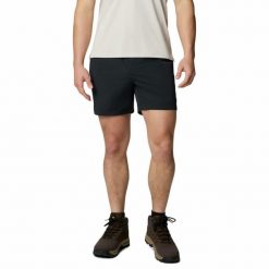 Szorty męskie Columbia Sharpe Canyon Short. Brązowe szorty męskie Columbia, bez kołnierzyka. Za 279.99 zł.
