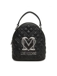 LOVE MOSCHINO Plecak JC4304PP1NK1200B Czarny. Czarne plecaki damskie Love Moschino, bez wzorów, ze skóry. Za 909.99 zł.