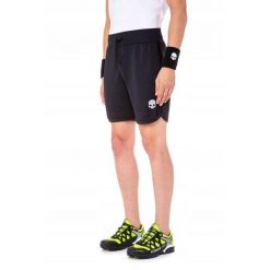 Spodenki tenisowe męskie Hydrogen Tech Shorts. Czarne szorty męskie HYDROGEN, bez wzorów, sportowe. Za 249.00 zł.