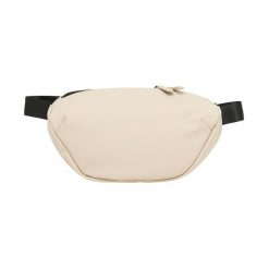 Saszetka biodrowa wodoodporna - Beżowa torba na pas. Brązowe torebki klasyczne damskie EUROCATCH, bez wzorów, bez dodatków. Za 87.99 zł.