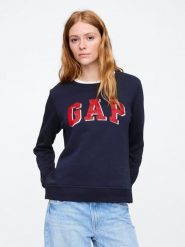 GAP Bluza w kolorze granatowym rozmiar: XL. Niebieskie bluzy bez kaptura damskie GAP, xl. Za 92.21 zł.