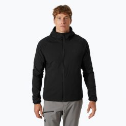 Kurtka hybrydowa męska Helly Hansen Odin Lt Stretch Hood Ins 2.0. Czarne kurtki męskie Helly Hansen, m, bez wzorów, sportowe, bez kaptura. W wyprzedaży za 887.50 zł.