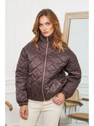 Joséfine Kurtka pikowana "Demi" w kolorze brązowym rozmiar: XL. Brązowe kurtki damskie Joséfine, xl, bez wzorów, bez kaptura. Za 283.48 zł.