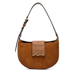 Torebka KARL LAGERFELD. Brązowe torebki klasyczne damskie Karl Lagerfeld, bez wzorów, bez dodatków. Za 1,199.00 zł.