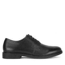 Półbuty Lasocki. Czarne buty wizytowe męskie Lasocki, bez zapięcia. Za 249.99 zł.