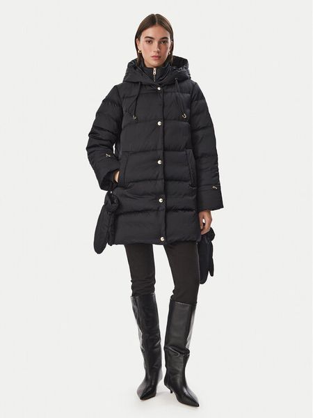 Liu Jo Kurtka zimowa TF6024 T4558 Czarny Regular Fit. Czarne kurtki damskie Liu Jo, na zimę, xl, bez wzorów, z syntetyku, bez kaptura. Za 1,629.00 zł.