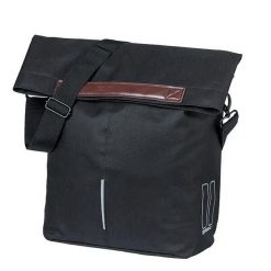 Torba na bagaż Basil City 16L. Czarne torebki klasyczne damskie BASIL, bez wzorów, bez dodatków. Za 219.99 zł.