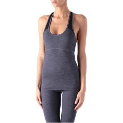 Diesel Tank top panie UFTK-drop-CANOTTA 00SRGA 0SALB-01 (rozmiar L). Topy damskie Diesel, l, bez wzorów, bez kołnierzyka. W wyprzedaży za 124.00 zł.
