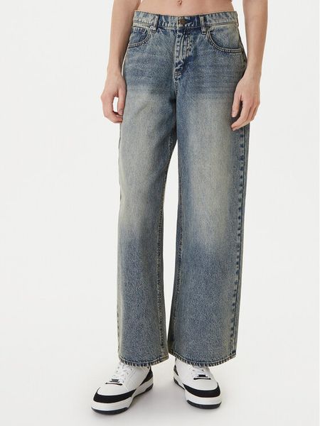 RVCA Jeansy Loosey 23B193501 Niebieski Relaxed Fit. Niebieskie jeansy damskie RVCA. Za 273.99 zł.