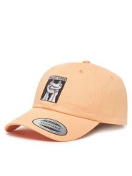 Volcom Czapka z daszkiem Stone Bloom E5512501 Pomarańczowy. Brązowe czapki z daszkiem damskie Volcom, bez wzorów, z bawełny. Za 109.99 zł.