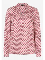 More & More Bluzka w kolorze czerwono-białym rozmiar: 34. Białe bluzki damskie MORE & MORE, s, bez wzorów, z wiskozy, klasyczne, bez kołnierzyka, bez ramiączek. Za 87.40 zł.