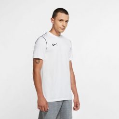 Koszulka z krótkim rękawem Męska Nike TOP BV6883 100 Biały. Białe t-shirty sportowe męskie Nike, m, bez ramiączek, do piłki nożnej. Za 134.00 zł.