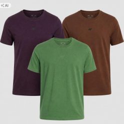 T-SHIRT MĘSKI 4F KOMPLET KOSZULEK KOLEKCJA LIMITOWANA 3 SZT M3947 SS26. T-shirty męskie 4f, m, bez wzorów, z bawełny, bez kołnierzyka. Za 182.98 zł.