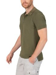 Timezone Koszulka polo w kolorze khaki rozmiar: XXL. Brązowe koszulki polo męskie Timezone, xxl, bez wzorów, z bawełny, bez ramiączek. Za 96.60 zł.