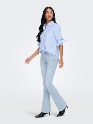 ONLY Dżinsy - Skinny fit - w kolorze błękitnym rozmiar: S/L30. Niebieskie jeansy damskie Only. Za 145.60 zł.
