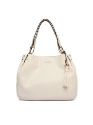 Liu Jo Torebka AA6185 E1012 Écru. Torebki klasyczne damskie Liu Jo, bez wzorów, ze skóry, bez dodatków. Za 679.99 zł.