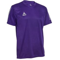 Koszulka piłkarska poliestrowa męska Select PISA fioletowa. Fioletowe t-shirty sportowe męskie Select, m, bez ramiączek, do piłki nożnej. W wyprzedaży za 78.40 zł.