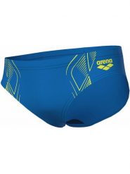 Arena Kąpielówki w kolorze niebieskim rozmiar: 140. Niebieskie kąpielówki męskie Arena, bez wzorów, z materiału. Za 47.94 zł.