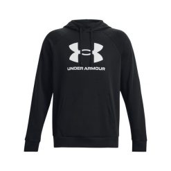 Bluza z kapturem Under Armour Rival Fleece Logo. Białe bluzy z kapturem męskie Under Armour, m. Za 292.00 zł.