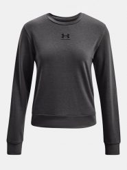 Under Armour Bluza w kolorze antracytowym rozmiar: S. Czarne bluzy bez kaptura damskie Under Armour, s, z materiału. Za 118.28 zł.