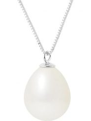 Pearline Złoty naszyjnik "Vénitienne" z perłą - dł. 42 cm rozmiar: onesize. Białe naszyjniki damskie Pearline, złote. Za 521.99 zł.