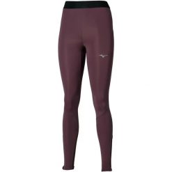 Damskie legginsy Mizuno Core Impulse. Fioletowe legginsy damskie Mizuno, l, bez wzorów, z materiału, do biegania. Za 254.00 zł.