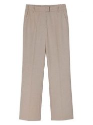 TATUUM Spodnie chino w kolorze beżowo-czarnym rozmiar: 38. Brązowe spodnie materiałowe damskie Tatuum, bez wzorów, z podwyższonym stanem. Za 204.96 zł.