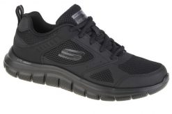 Buty sportowe męskie Skechers Track Syntac. Czarne buty sportowe na co dzień męskie Skechers, z tkaniny, bez zapięcia, trekkingowe. Za 259.99 zł.