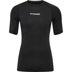 Koszulka Hummel Bl Performance. Czarne bluzki damskie HUMMEL, xl, bez wzorów, sportowe, bez kołnierzyka, bez ramiączek. Za 163.50 zł.