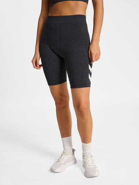 Szorty damskie Hummel Pulse Logo MW. Czarne spodenki sportowe damskie HUMMEL, s, z bawełny, do biegania. Za 124.00 zł.