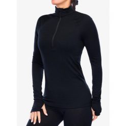 Bluza termoaktywna damska Houdini Desoli Light Half Zip. Niebieskie bluzy bez kaptura damskie Houdini. Za 377.99 zł.