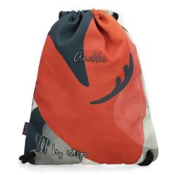 Worek damski Anekke, wykonany z lekkiego materiału tekstylnego z dekoracyjnym nadrukiem zamykany na ściągacz ze sznurkami, czerwony, 42474-002. Czerwone shopper bag damskie Anekke, bez wzorów, z nadrukiem, bez dodatków. Za 119.00 zł.