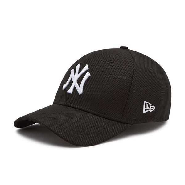 Czapka z daszkiem New Era. Czarne czapki z daszkiem damskie New Era, bez wzorów. Za 99.99 zł.