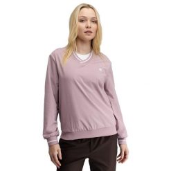 Damska przeciwwiatrowa bluza golfowa Siroko Stinger-W Pink. Czerwone bluzy bez kaptura damskie SIROKO, prążkowane. Za 211.00 zł.