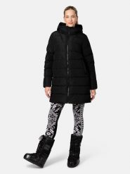 KARI TRAA Płaszcz pikowany "Linn" w kolorze czarnym rozmiar: M. Czarne płaszcze damskie Kari Traa, m, bez wzorów. Za 414.33 zł.