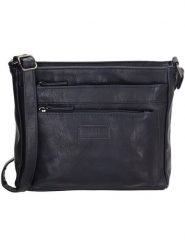 Beagles Torebka "Murcia" w kolorze granatowym - 25 x 20 x 3 cm rozmiar: onesize. Niebieskie torebki klasyczne damskie Beagles, bez wzorów, z materiału, bez dodatków. Za 113.63 zł.