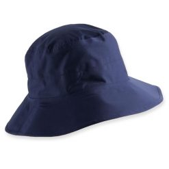 Kapelusz do golfa Inesis RW500 rozmiar 56-58 cm. Niebieskie kapelusze damskie INESIS, bez wzorów, z materiału. Za 69.99 zł.