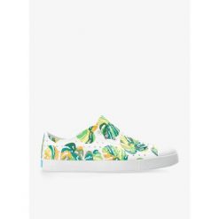 Buty lifestyle Native Jefferson Sugarlite Print. Białe buty trekkingowe męskie Native Shoes, bez zapięcia, trekkingowe. Za 249.99 zł.