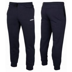 Adidas spodnie męskie dresowe sportowe dresy joggery Essentials. Niebieskie spodnie sportowe męskie Adidas, z dresówki. Za 143.00 zł.