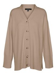 Vero Moda Kardigan w kolorze beżowym rozmiar: XS. Brązowe kardigany damskie Vero Moda, xs, bez wzorów. Za 70.24 zł.