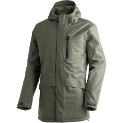 Kurtka z kapturem Maier Sports Peyor. Niebieskie kurtki outdoor męskie Maier Sports, s, bez wzorów, z materiału, z kapturem. Za 992.00 zł.