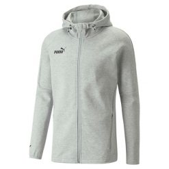 Bluza z kapturem Puma Teamfinal Casuals Hooded Jkt, Mężczyźni. Szare bluzy z kapturem męskie Puma, m, z bawełny. Za 249.00 zł.