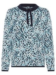 Olsen Sweter w kolorze turkusowym rozmiar: 38. Niebieskie golfy damskie Olsen, bez kołnierzyka. Za 117.99 zł.