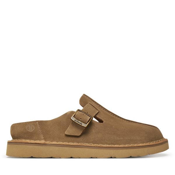 Klapki Clarks. Brązowe klapki i japonki męskie Clarks. Za 359.99 zł.