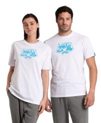 Koszulka Arena T-Shirt Logo Cotton. Białe t-shirty damskie Arena, xs, bez wzorów, z bawełny, bez kołnierzyka. Za 119.99 zł.