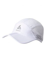 Odlo Czapka funkcyjna "Performance X-Light" w kolorze białym rozmiar: 54-57 cm. Białe czapki męskie Odlo, bez wzorów, z materiału, sportowe. Za 105.63 zł.